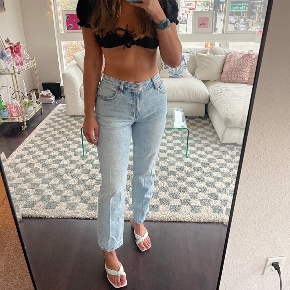 Abercrombie & Fitch 90s Straight Ultra High Rise Jeans